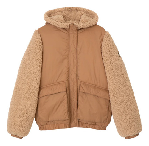 Campera Unisex Wanama Kids Rio Mangas Corderito