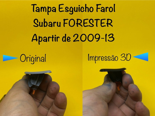 Imagem 3 de 6 de Com Trava Tampa Lavador Farol Subaru Forester 09 - 13