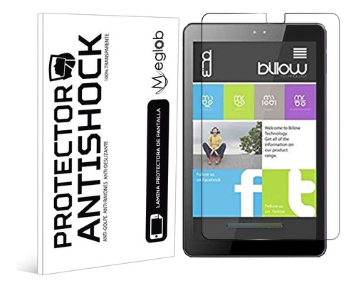 Protector Pantalla Antishock Para Billow X100