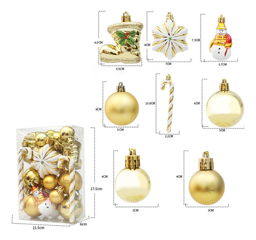 Bolas De Árvore De Natal Enfeites Decorativos De Natal