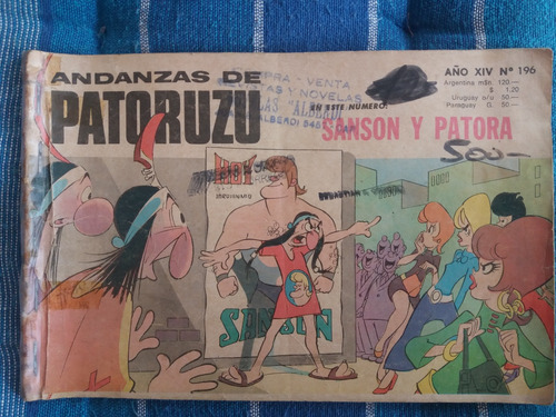 Andanzas Patoruzu Sanson Y Patora Numero 196 Año 1971 