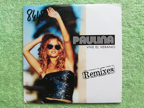 Eam Cd Maxi Single Paulina Rubio Vive El Verano Remixes 2001