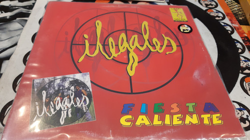 Ilegales Fiesta Caliente Vinilo Maxi Usa 96 Muy Buen Estado