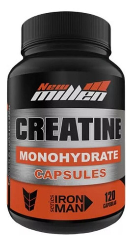 Creatina Monohydrate 120 Cápsulas - New Millen