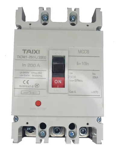comprar Interruptor Termomagnetico De 200 Amper De 3 Polos 3 Fases