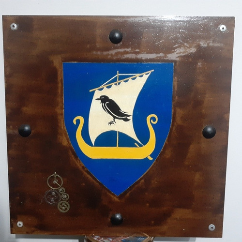 Escudo De Shetland Escocia Vikingo Marca Tivoly 