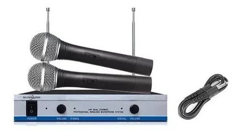 Microfono Set 2 Unidades Profesional Inalambricos Cod 621
