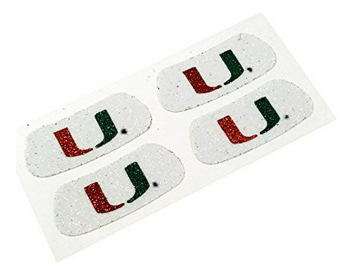 Album Y Laminas - Eyeblack Miami Hurricanes Ncaa Glitter Str