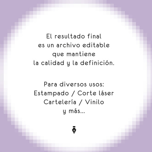 Imagen 3 de 8 de Vectorizo Tu Diseño / Servicio De Vectorización