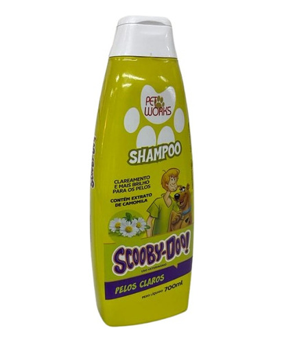 Shampoo Pet Cães Pelos Claros Com Extrato De Camomila