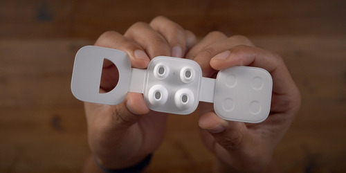 Imagen 2 de 2 de Gomas De Repuesto AirPods Pro Con Enganches
