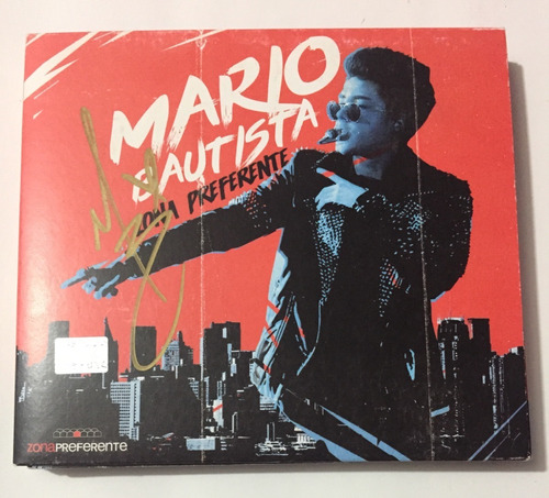 Mario Bautista - Zona Preferente - Cd + Dvd Firmado 