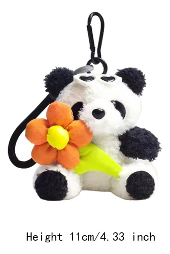 Llavero Con Forma De Panda De Dibujos Animados Para Cartera,