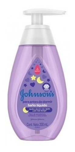 Baño Líquido Johnson & Johnson Dulces Sueños 200 Ml