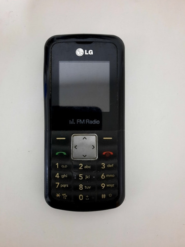Celular LG Kp106b C/ Rádio Fm Entrada Antena Rural