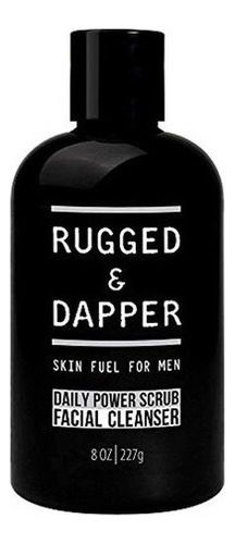 Rugged - Dapper - Limpiador Facial Para Hombres - 8 Oz - Exf