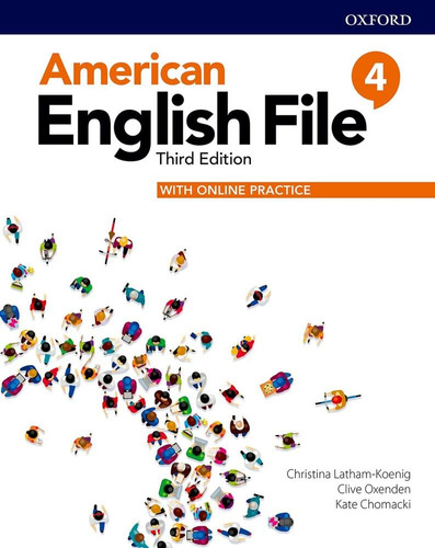Book : American English File Level 4 Student Book With...