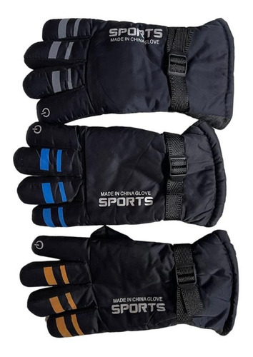 Guantes Gruesos De Hombre-con Chiporro 