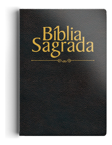 Bíblia RC grande - Capa Flexível - Preta, de Almeida, João Ferreira de. Geo-Gráfica e Editora Ltda, capa mole em português, 2019