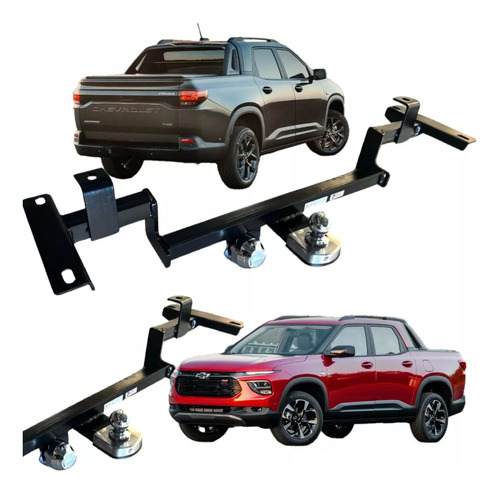 Engate Reboque Fixo Nova Gm Montana 2023 2024 Lt Ltz Premier