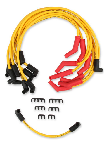 Juego De Cables Para Bujías  Accel 4054 8 Mm 45 - 90 Grados 