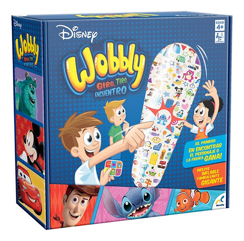 Juego De Mesa Wobbly Disney Pixar Novelty