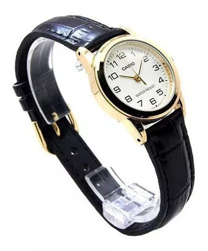 Reloj Casio Mujer Dorado Ltp-1130n-9b Agente Oficial