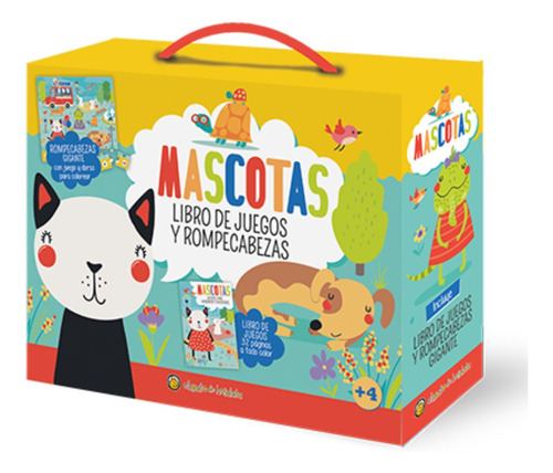 Mascotas - Set Diversion Sorpresa Con Rompecabezas