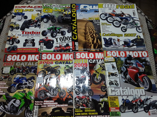 Lote De Revistas (8) Anuarios Solo Moto