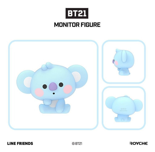 Figura Monitor Bt21 Baby Line Friends Royche Original Bts