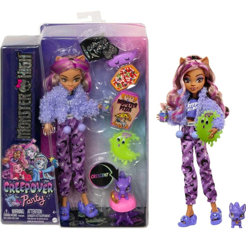 Monster High Clawdeen Creepover Party