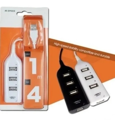 Cable Hub Usb Multipilcador Puertos Usb 4 En 1 Pc Laptop