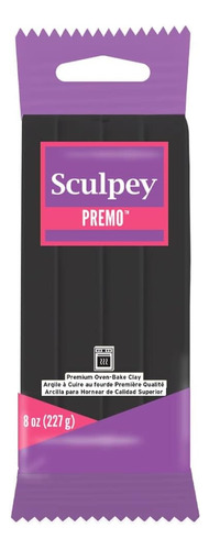 Premo Polymer Oven-bake Clay, Negro, No Tóxico, 8 Oz. ...