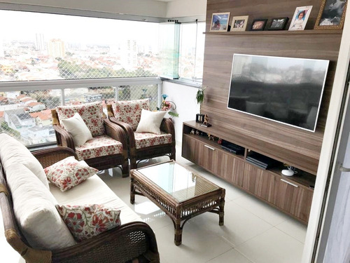 Imagem 2 de 14 de Conect Life 163m² 3 Suites Varanda Gourmet 4 Vagas Ap1778