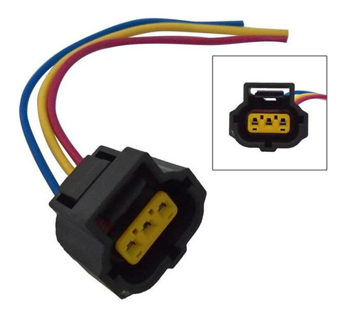 Conector De Regulador De Alternador (3 Vias) Fusion Ka Focus