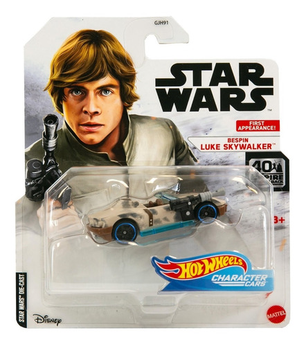 Hot Wheels Star Wars Bespin Luke Skywalker 