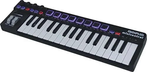 Teclado Midi Controlador Midiplus Minicontrol Usb