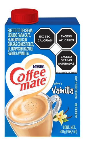 Crema Para Café Coffee Mate Nestlé Vainilla 530ml