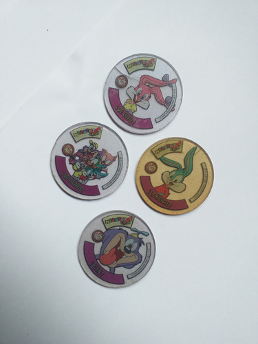 Coleccion Completa - Tazos Acrilicos Tiny Toons + Envoltura (Usado)