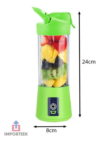. Mini Vaso Licuadora Procesadora Portatil Usb Recargable