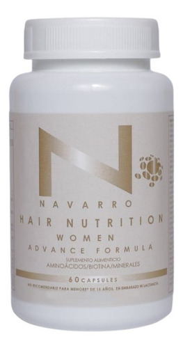 Vitaminas Capilares Navarro Hair Nutrition