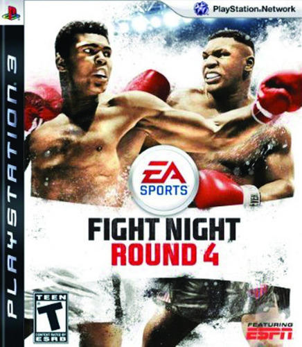 Jogo Fight Night Round 4 Playstation 3 Ps3 Mídia Física Orig
