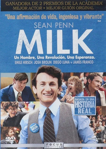 Milk / Dvd / Tematica Gay / Diego Luna,james Franco,sean Pen