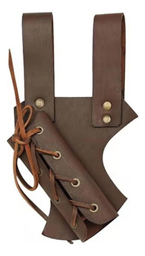 Cinturón Vaina Funda De Cuero Pu Para Disfraz Para Cosplay