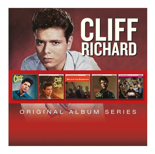 Cliff Richard- Original Album Series (2016 5cd, Envío Gratis