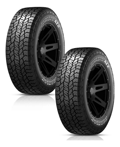 Paquete 2 Llantas Hankook At2 Rf11 Lt 285/70r17 10c 121/118s