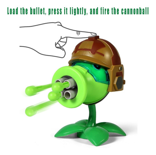 Plantas Contra Zombis Dr. Zoomboss Y Gatling Pea Set Robot