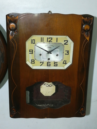 Antiguo Reloj De Pared Odo Carrillón 2 Melodías, Ave María