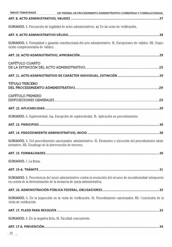Ley Federal De Procedimiento Administrativo Comentada Y Correlacionada 2025. Con Comentarios, Correlaciones Y Jurisprudencia. Presentación. Índice Tematizado. Bibliografía