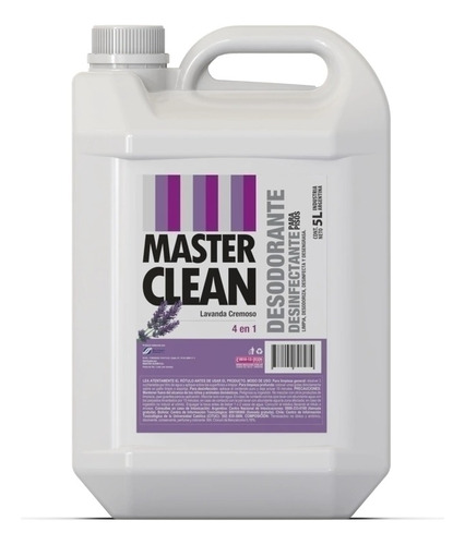 Desodorante Desinfectante Lavanda  X 5 Lts - Master Clean